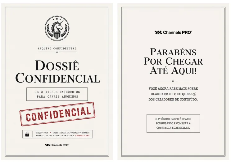 Dossiê Confidencial: os 3 nichos unicórnios para canais anônimos